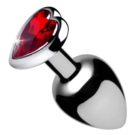 Heart Base Stainless Steel Anal Plug