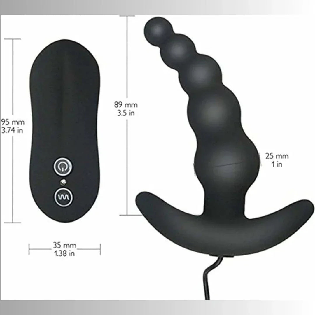 Remote control Anal Bead Vibrator