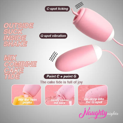 Magic Box 2-in-1 Licker + Egg Vibrator for Ultimate Pleasure